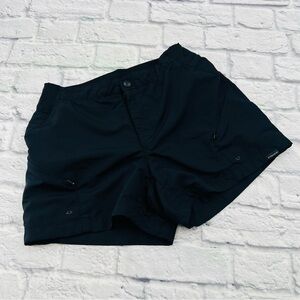 Columbia Womans Titanium Hiking Shorts Size Small 4" Inseam Black Outdoors